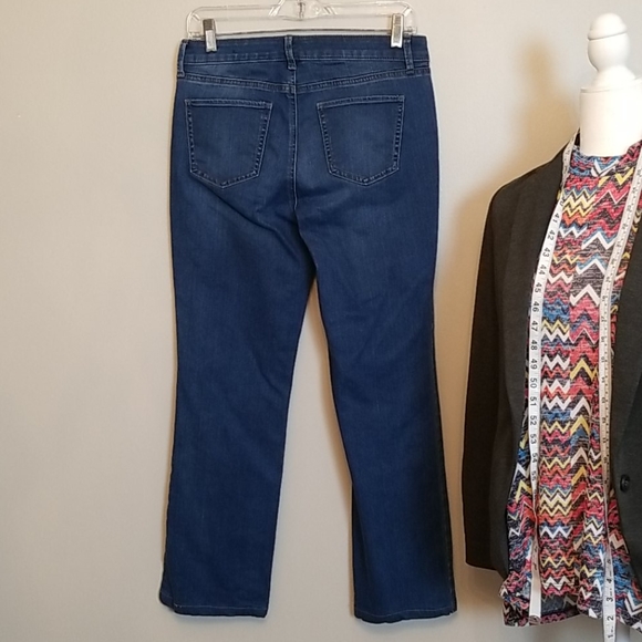 Talbots Flawless Highrise Barley Boot Cut Jeans - Picture 3 of 11